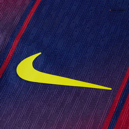 Barcelone Domicile Maillot 2025/26 Rouge&Bleu Joueur