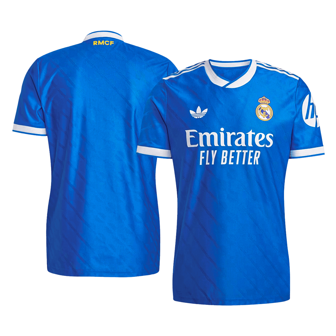 Real Madrid Third Maillot 2025/26 Bleu Joueur