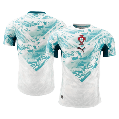 Portugal Extérieur Maillot 2026 White&Green Joueur
