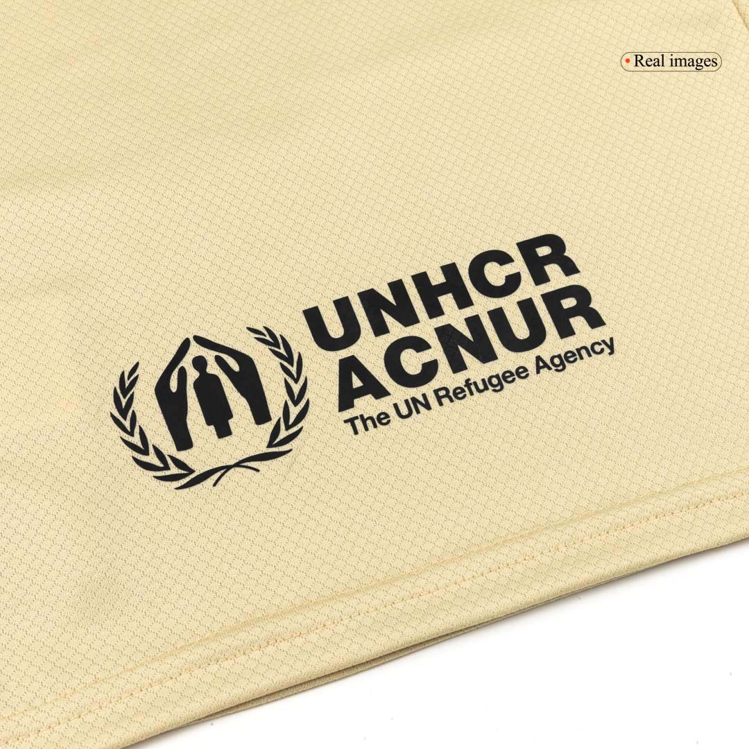 Barcelone Extérieur Maillot Kit 2025/26 Enfant Jaune