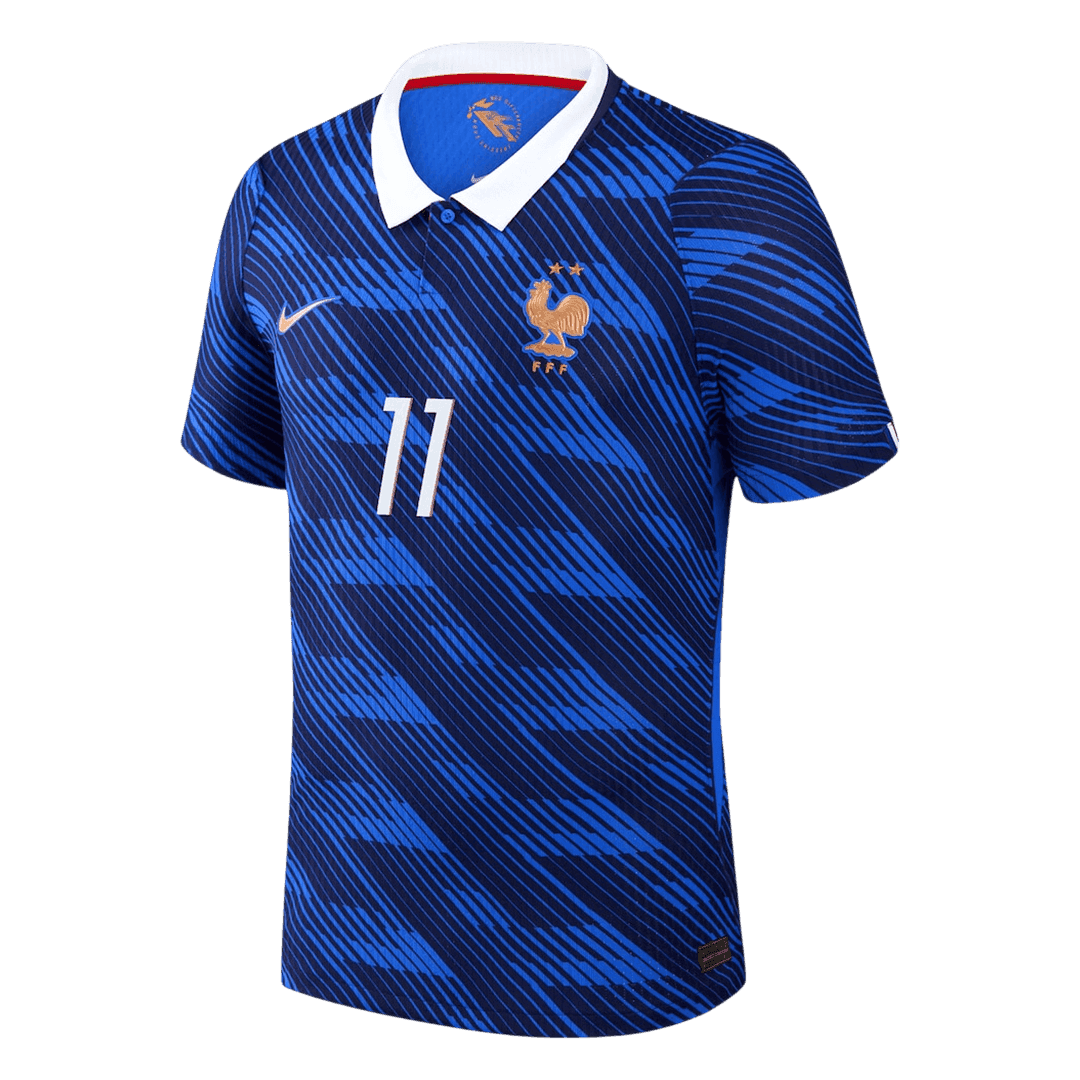 OLISE #11 France Domicile Maillot 2026 Bleu Joueur