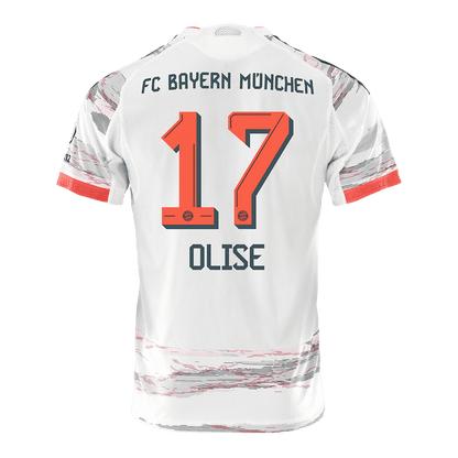 OLISE #17 Bayern Munich Extérieur Maillot 2025/26 Blanc Joueur