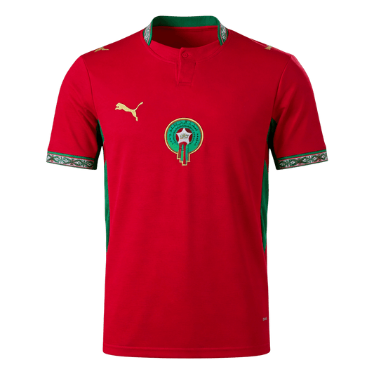 Maroc Domicile Maillot 2026 Rouge