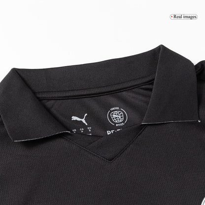 Manchester City Extérieur Maillot 2025/26 Noir