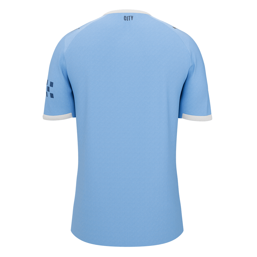 Manchester City Domicile Maillot 2025/26 Bleu - Super