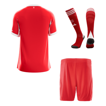 Men Bayern Munich Domicile Maillot Kit 2025/26 Rouge - Super