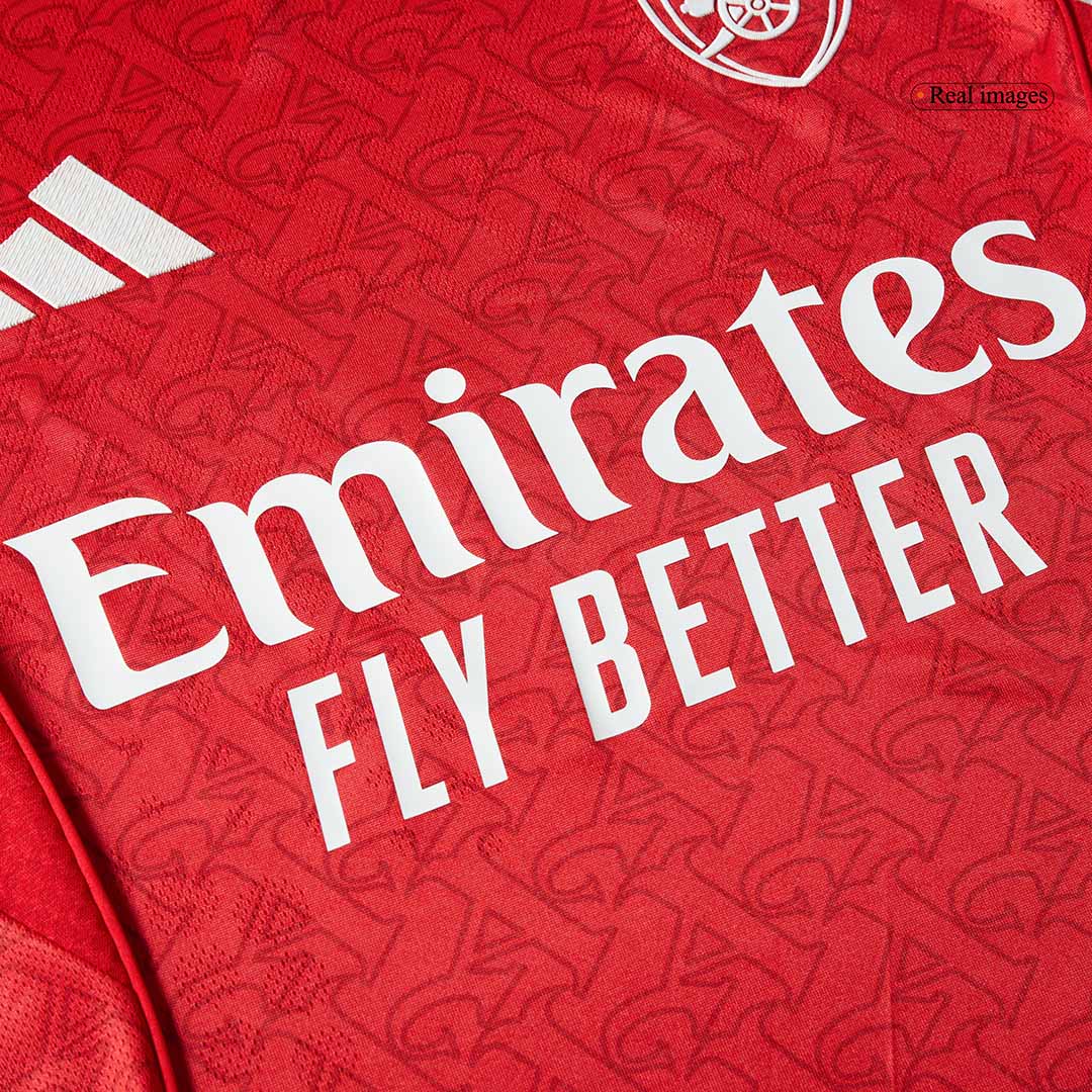 Arsenal Domicile Maillot 2025/26 Rouge Joueur