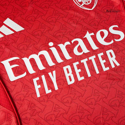 Arsenal Domicile Maillot 2025/26 Rouge Joueur