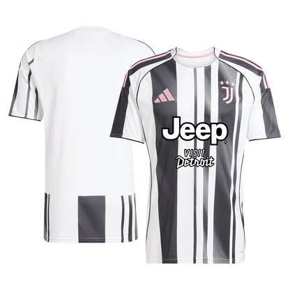 Juventus Domicile Maillot Kit 2025/26 Noir&Blanc