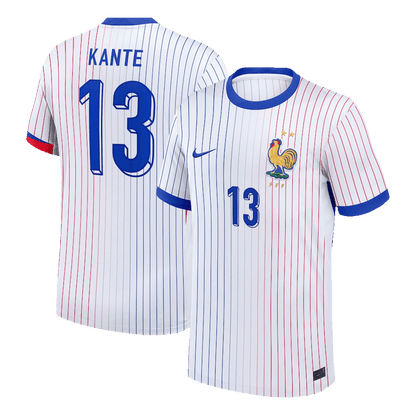 KANTE #13 France Extérieur Maillot 2024 Blanc