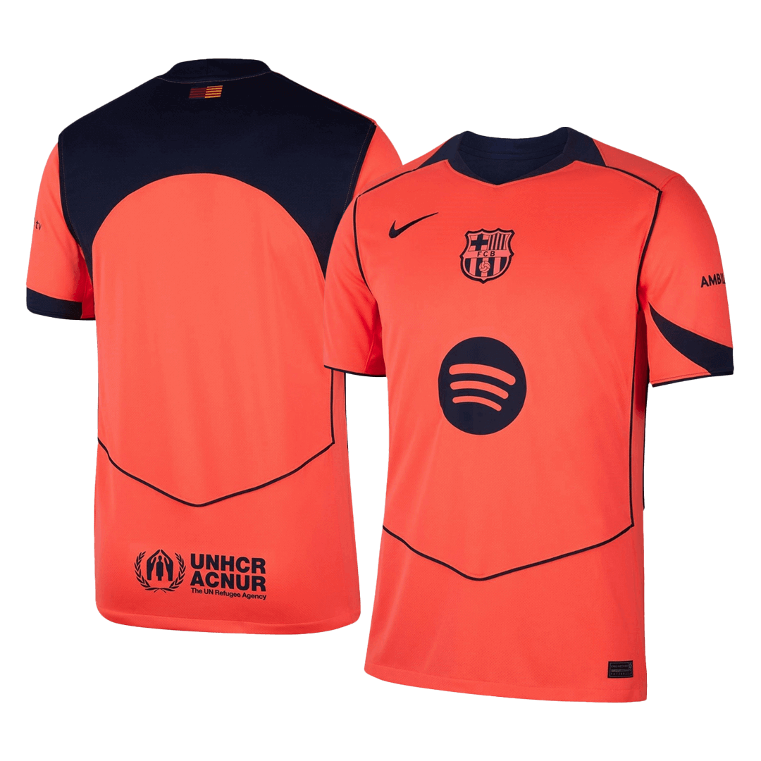 Barcelone Third Maillot 2025/26 Orange