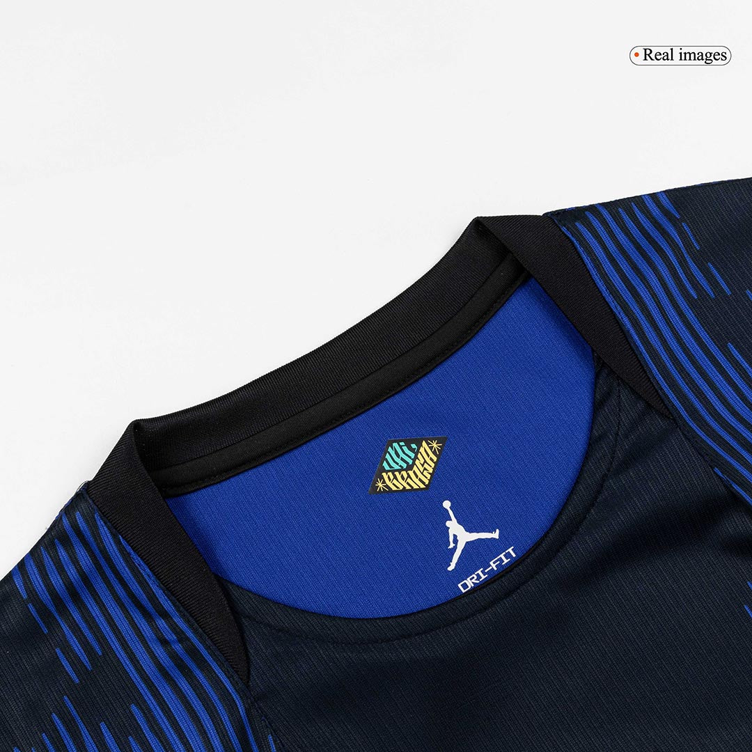 VINI JR. #7 Brésil Extérieur Maillot 2026 Bleu marine