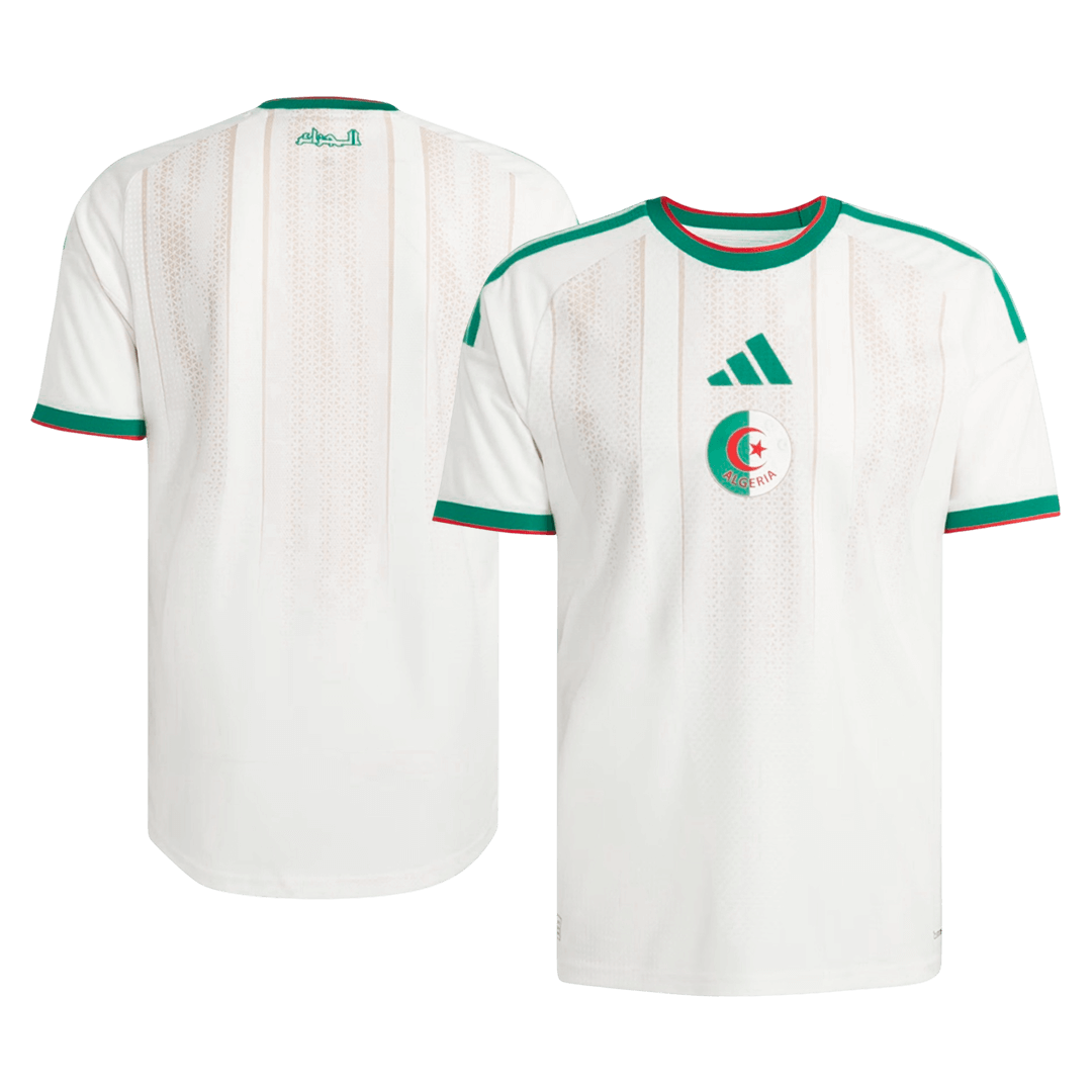 Algérie Domicile Maillot 2026 Blanc Joueur
