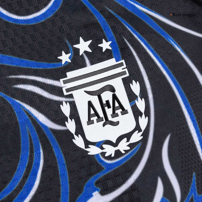 L. MARTÍNEZ #22 Argentine Extérieur Maillot 2026 Noir Joueur