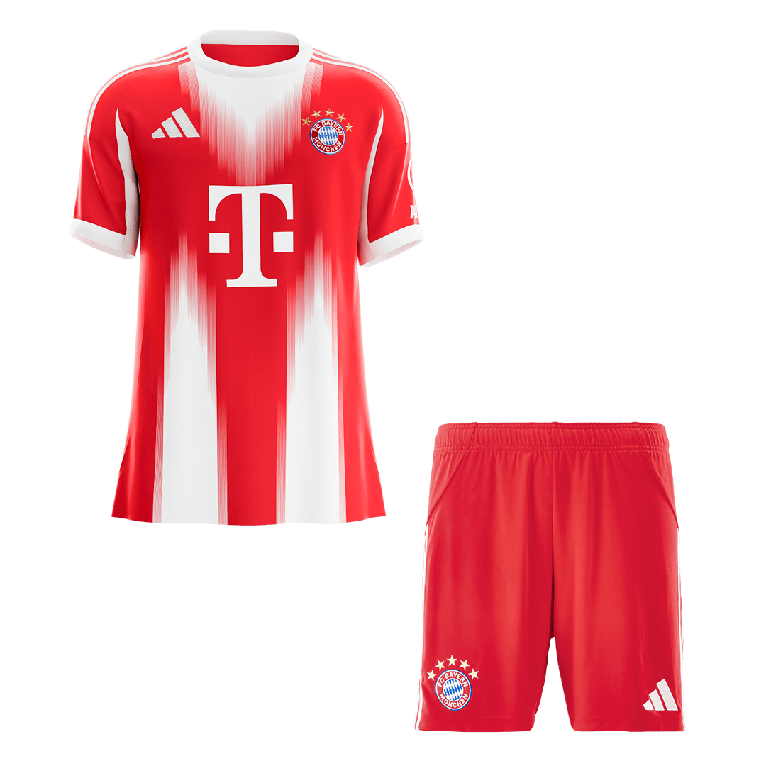 Men Bayern Munich Domicile Maillot Kit 2025/26 Rouge - Super