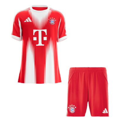 Men Bayern Munich Domicile Maillot Kit 2025/26 Rouge - Super