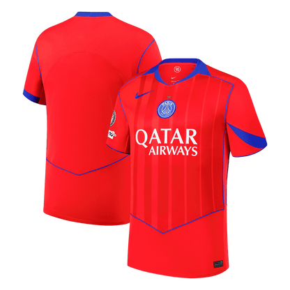 Les Parisiens Third Maillot 2025/26 Rouge