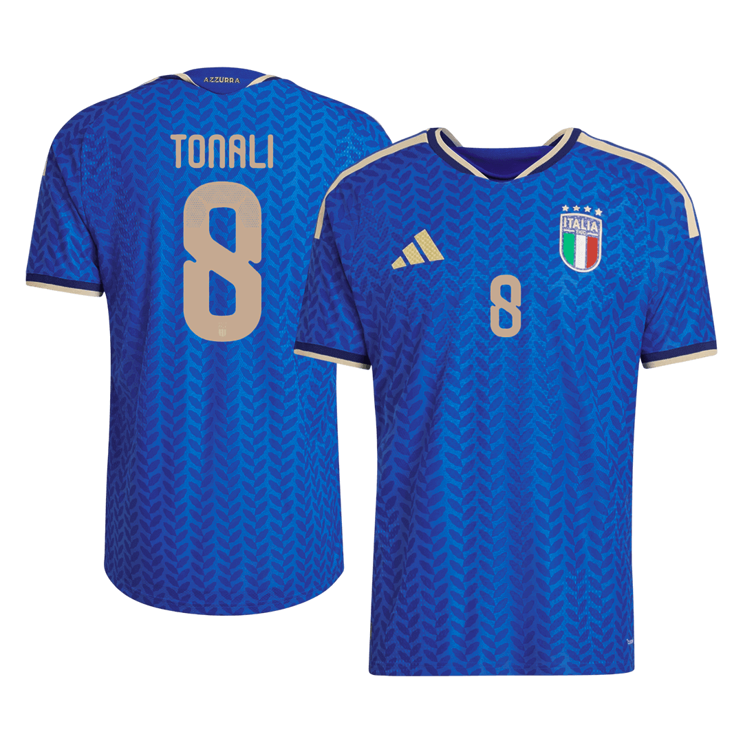 TONALI #8 Italie Domicile Maillot 2026 Bleu Joueur