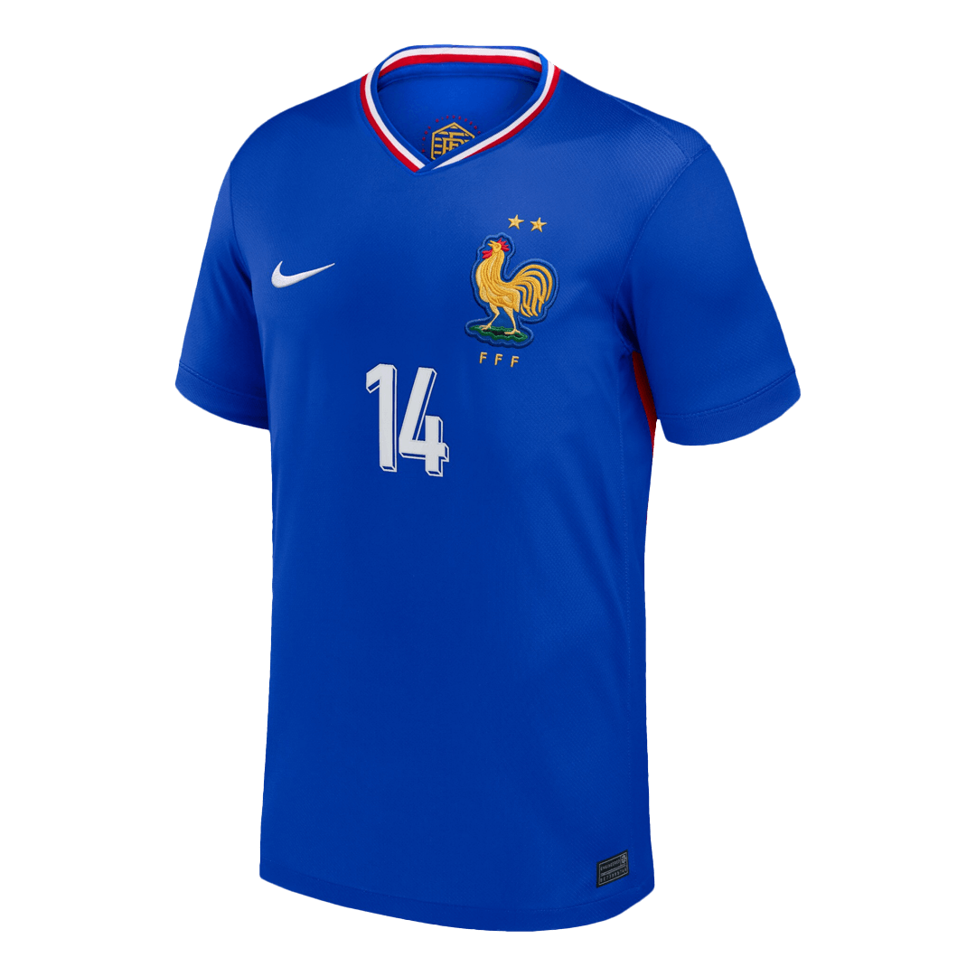 RABIOT #14 France Domicile Maillot 2024 Bleu