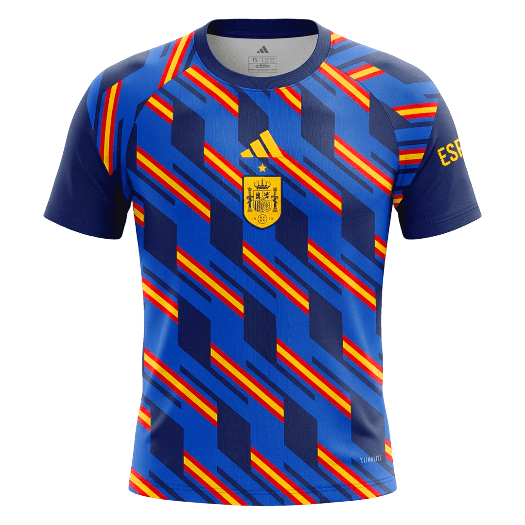 Espagne Pre-Match Maillot 2026 Bleu marine