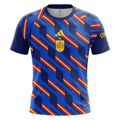 Espagne Pre-Match Maillot 2026 Bleu marine