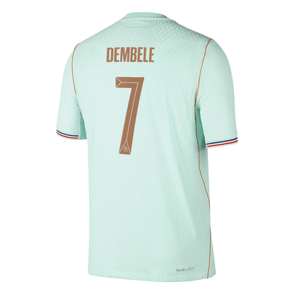 DEMBELE #7 France Extérieur Maillot 2026 Vert Joueur
