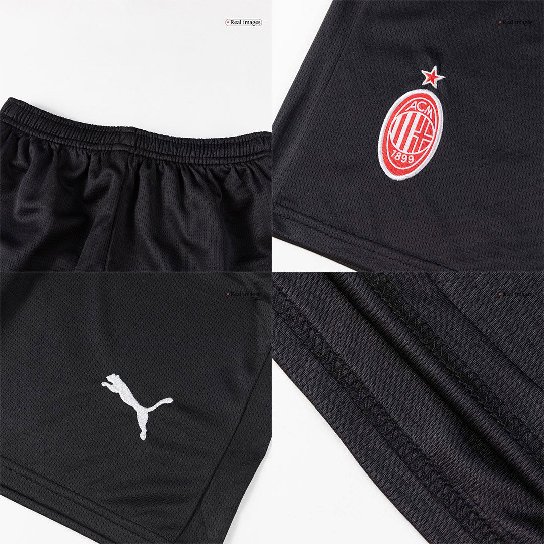 AC Milan Domicile Maillot Kit 2025/26 Enfant Rouge&Noir