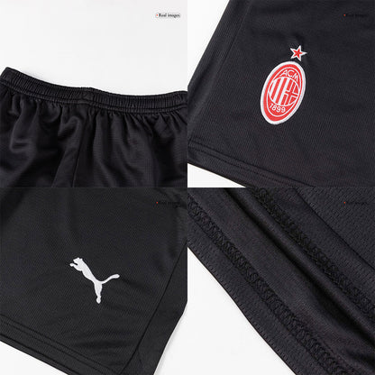 AC Milan Domicile Maillot Kit 2025/26 Enfant Rouge&Noir