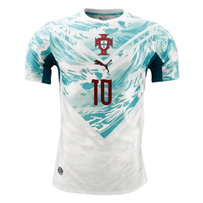 BERNARDO #10 Portugal Extérieur Maillot 2026 White&Green Joueur