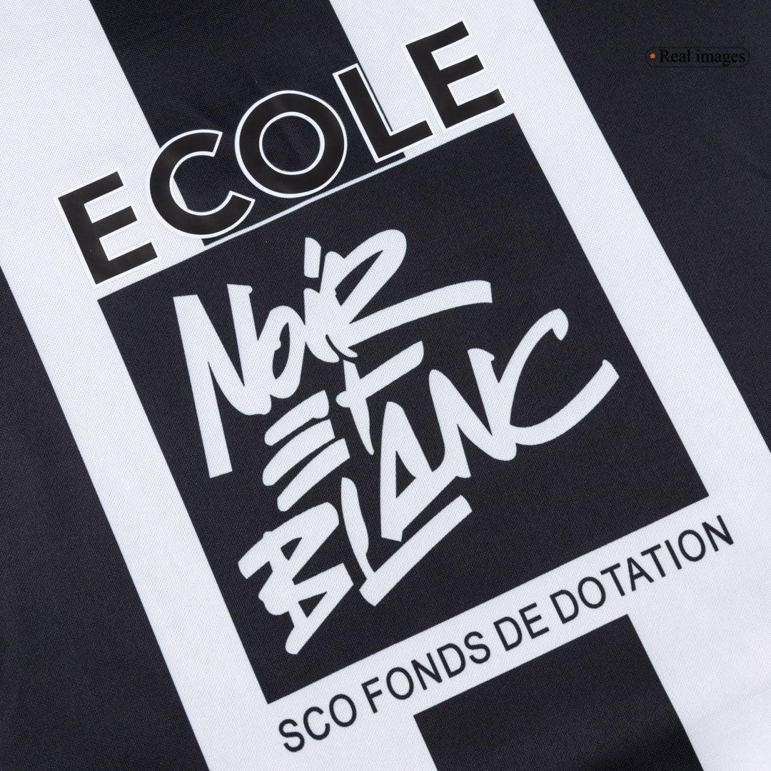 Angers SCO Domicile Maillot 2025/26 Noir&Blanc