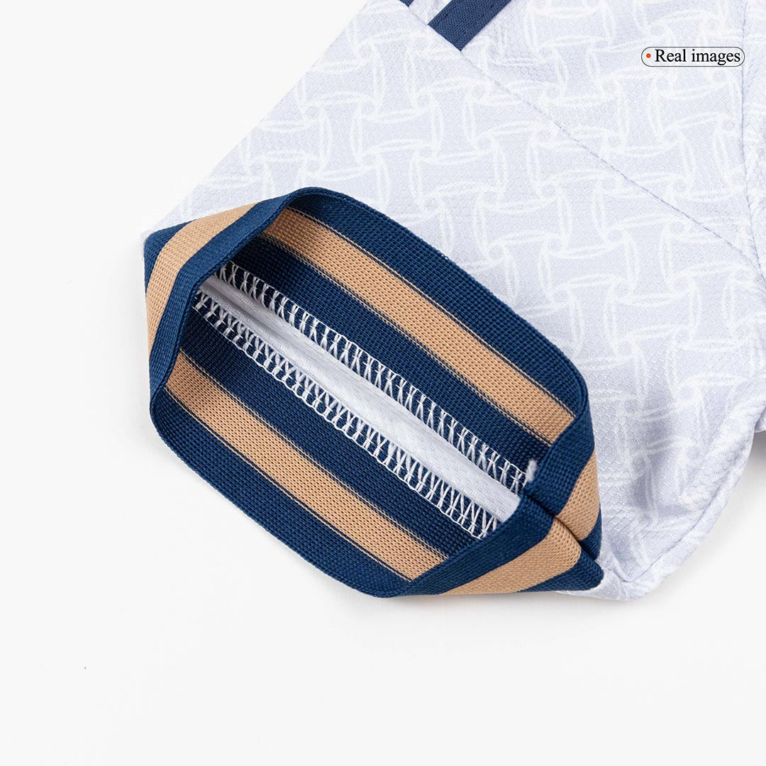 Italie Extérieur Maillot Kit 2026 Enfant Blanc