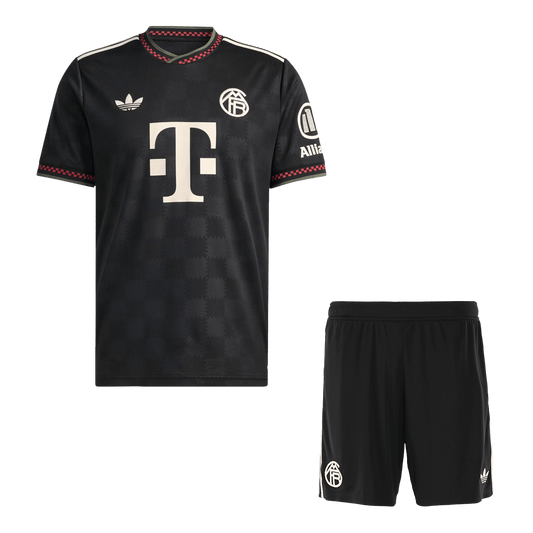 Bayern Munich Third Maillot Kit 2025/26 Noir