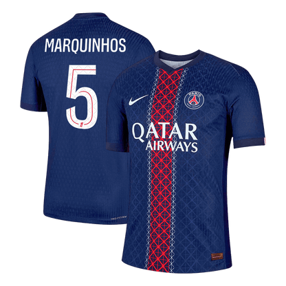 MARQUINHOS #5 Les Parisiens Domicile Maillot 2025/26 Bleu marine Joueur
