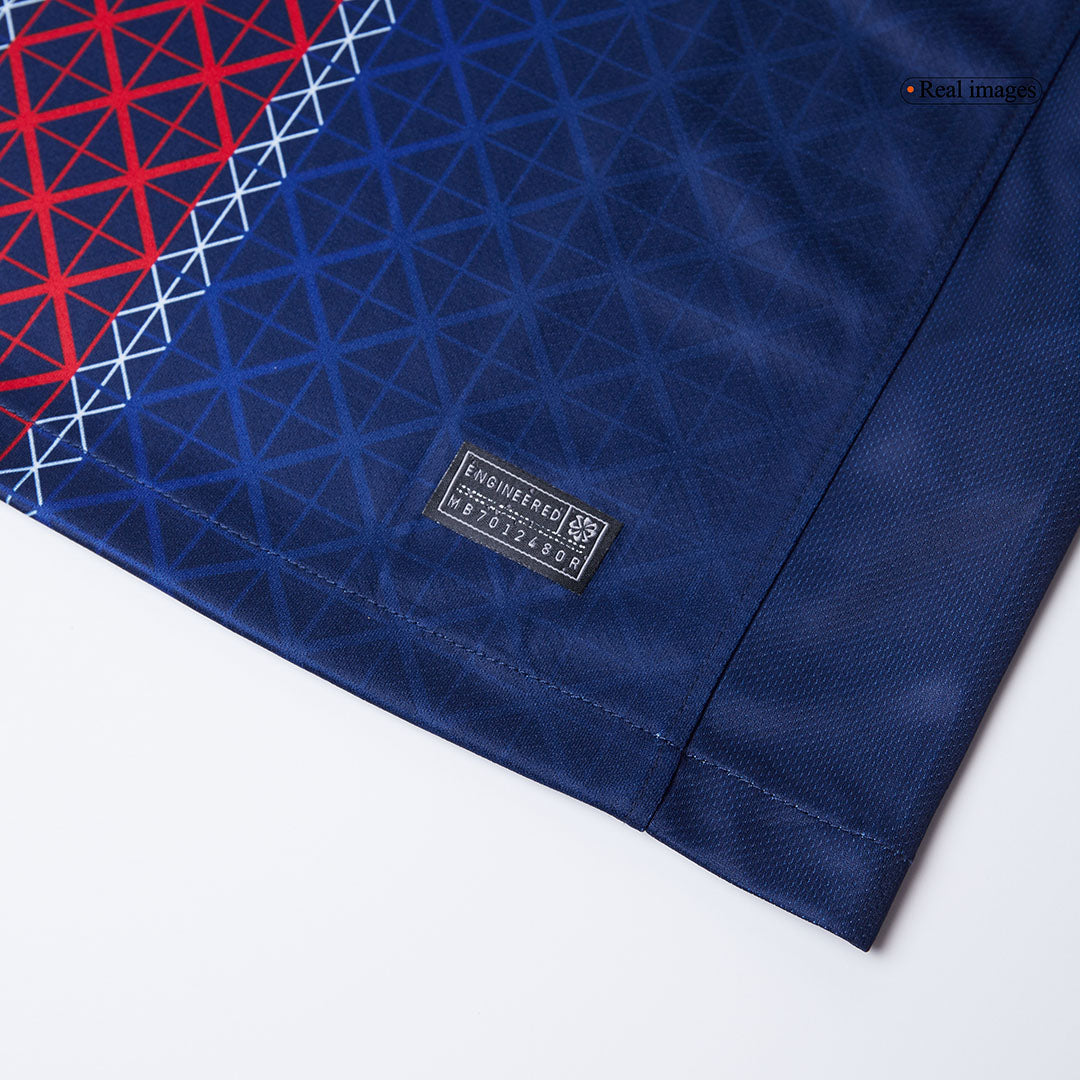 Les Parisiens Domicile Maillot 2025/26 Bleu marine - Super Grande Taille