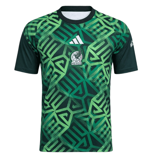 Mexique Pre-Match Maillot 2026 Vert Grande Taille