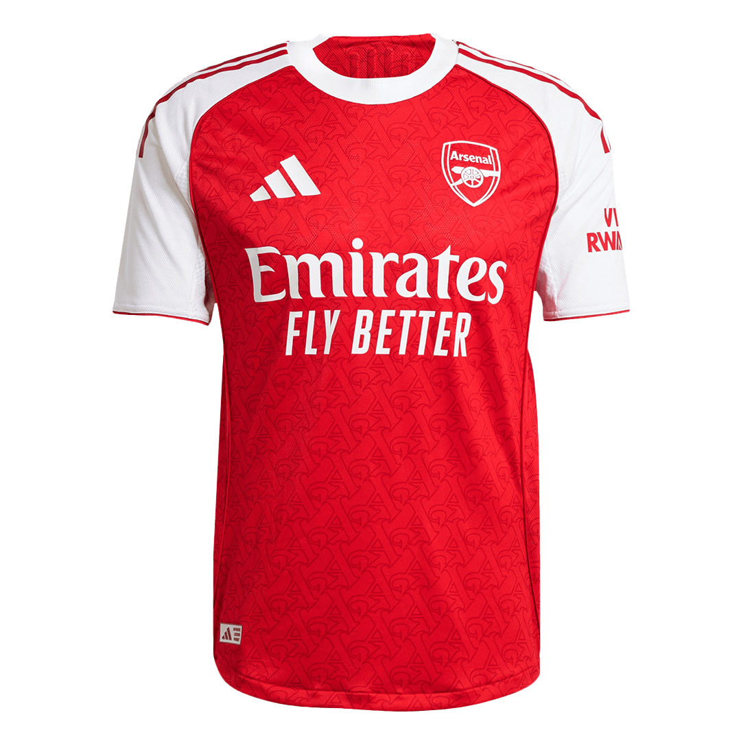 Arsenal Domicile Maillot 2025/26 Rouge Joueur