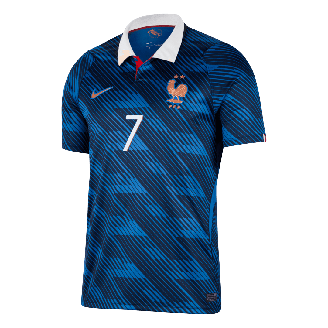 DEMBÉLÉ #7 France Domicile Maillot 2026 Bleu