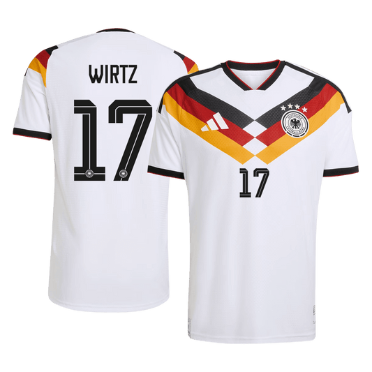 WIRTZ #17 Allemagne Domicile Maillot 2026 Blanc Joueur