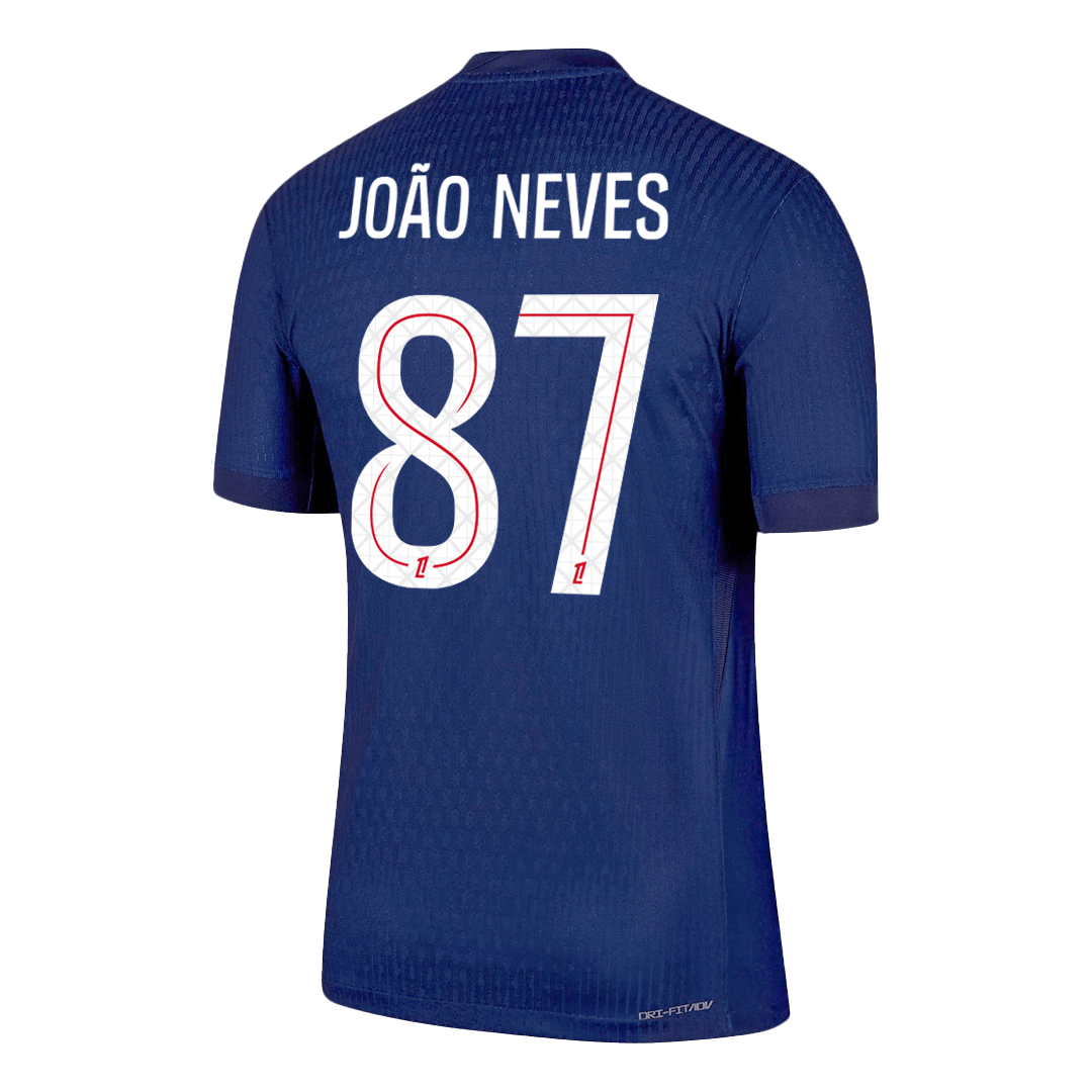 JOÃO NEVES #87 Les Parisiens Domicile Maillot 2025/26 Bleu marine Joueur