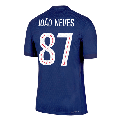 JOÃO NEVES #87 Les Parisiens Domicile Maillot 2025/26 Bleu marine Joueur