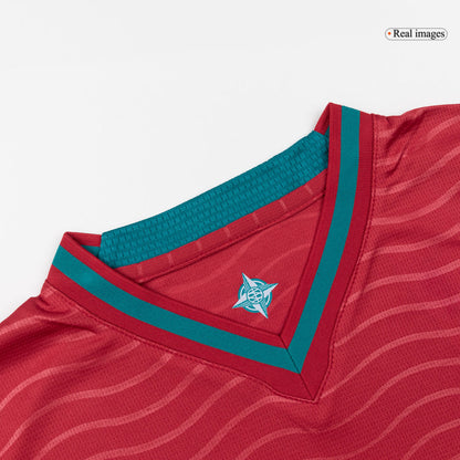 Portugal Domicile Maillot Kit 2026 Rouge