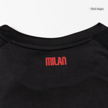 AC Milan Domicile Maillot Kit 2025/26 Enfant Rouge&Noir