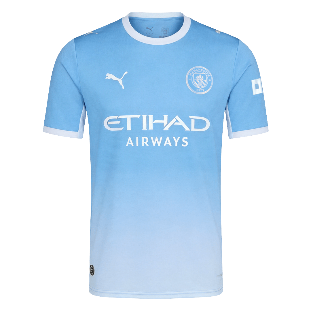 RODRIGO #16 Manchester City Domicile Maillot 2026/27 Bleu