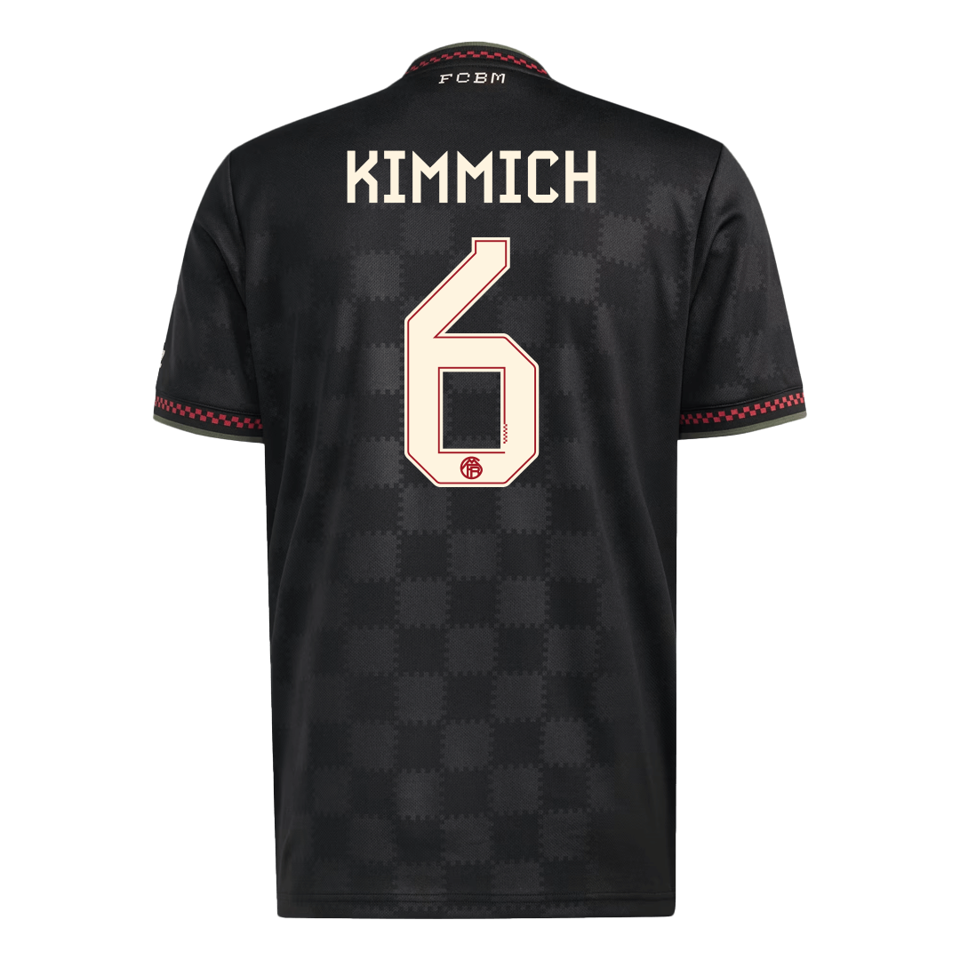 KIMMICH #6 Bayern Munich Third Maillot 2025/26 Noir
