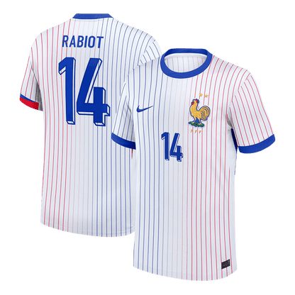 RABIOT #14 France Extérieur Maillot 2024 Blanc