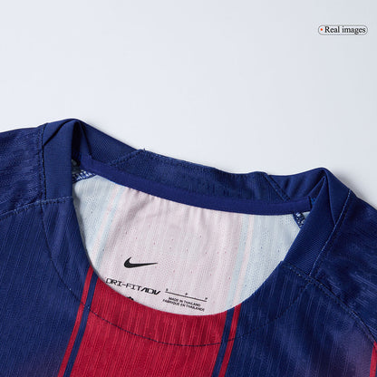 Barcelone Domicile Maillot 2025/26 Rouge&Bleu Joueur