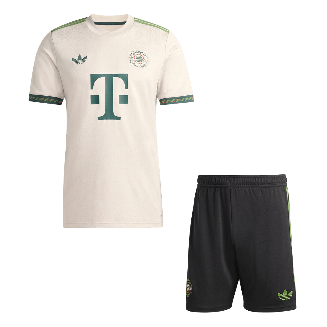 Bayern Munich Maillot Kit 2025/26 Beige