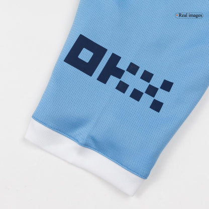 Manchester City Domicile Maillot 2025/26 Bleu - Super