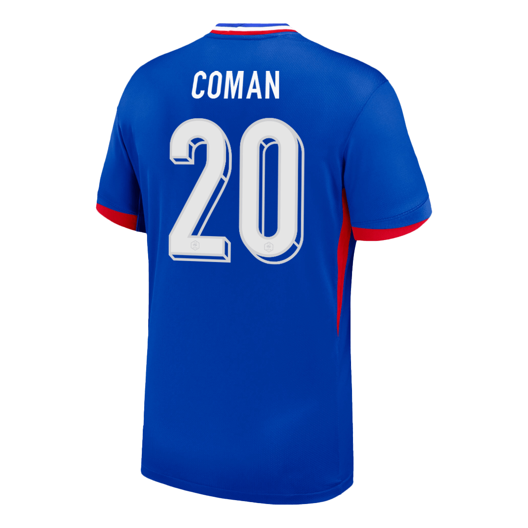 COMAN #20 France Domicile Maillot 2024 Bleu