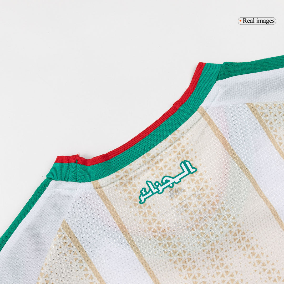 Algérie Domicile Maillot 2026 Blanc Joueur